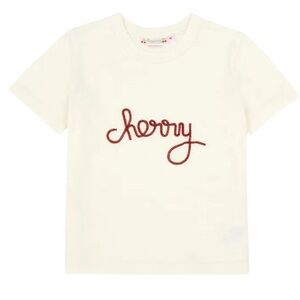 Bonpoint Cherry Beaded T-Shirt